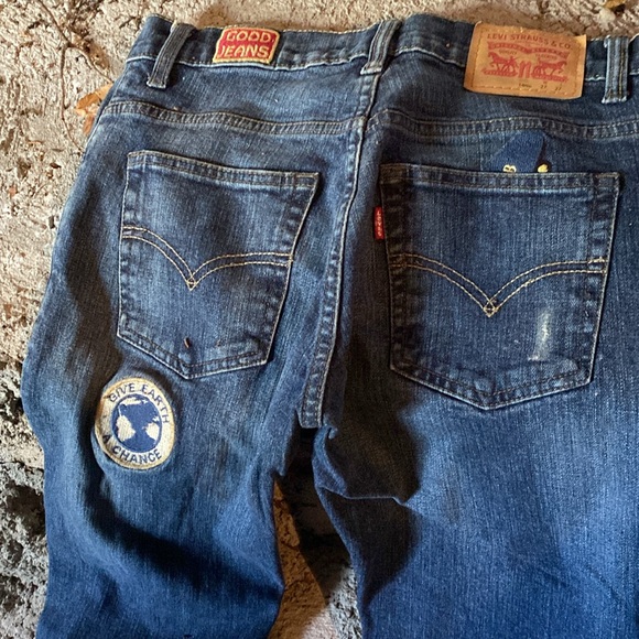 Custom patchwork Levi’s - Picture 10 of 10